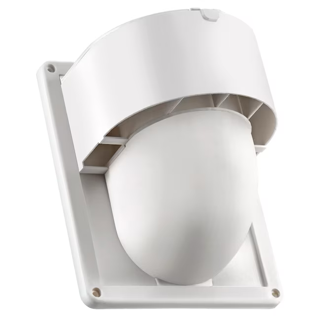 Lambro 4-in dia Plastic Preferred Dryer Vent Hood