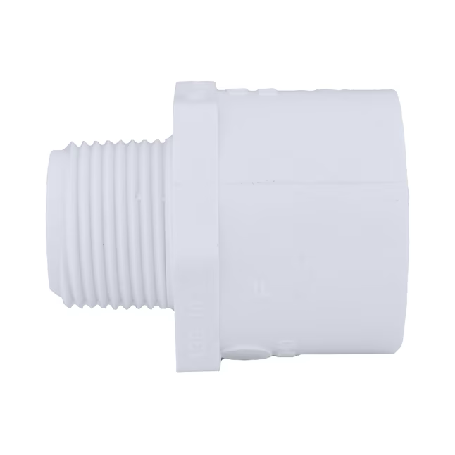 Charlotte Pipe 3/4-in x 1-in Schedule 40 PVC Reducing Male Adapter