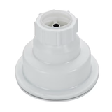 Allen + Roth 3.5-in White Plastic Rust Resistant Strainer with Lock Mount Included