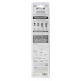 WRIGHT PRODUCTS 12.875 pulgadas Ez Hold ajustable de aluminio blanco con pantalla abierta/cierre neumático para puerta contra tormentas