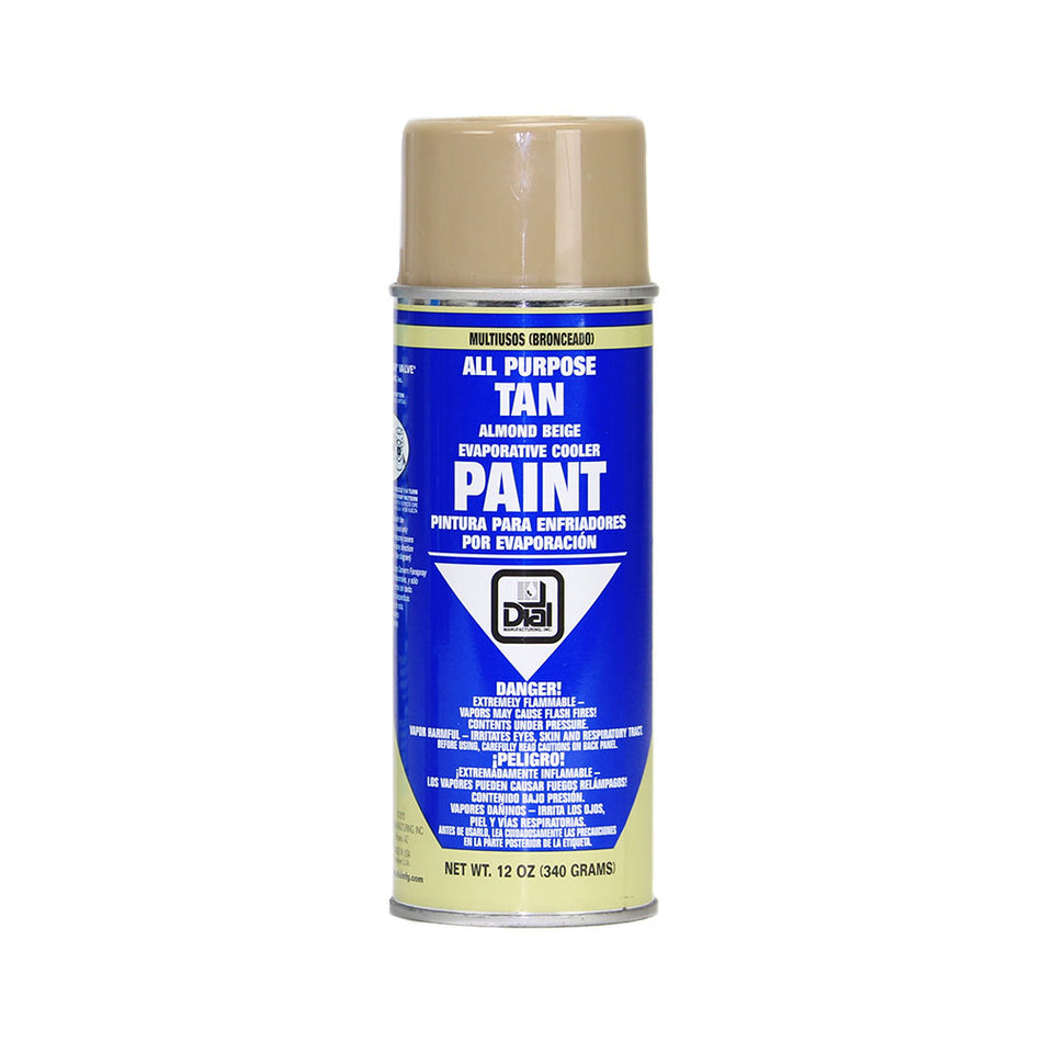 Dial Tan Aerosol Exterior Cooler Paint (12oz)