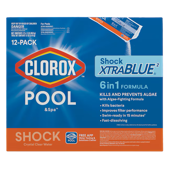 Clorox Pool&Spa 12-Pack 16 oz Pool Shock