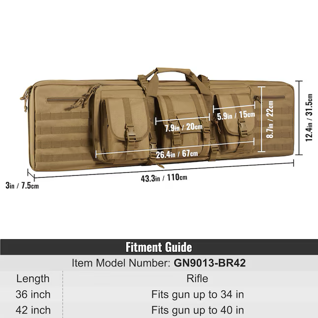 VEVOR 42 Inche(s) Hunting Bag