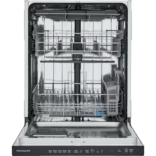 Frigidaire Top Control 24-in Built-In Dishwasher With Third Rack (Fingerprint Resistant Stainless Steel) ENERGY STAR, 49-dBA