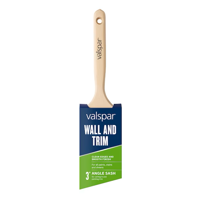 Valspar 3-in Reusable Polyester Angle Paint Brush (Sash Brush)