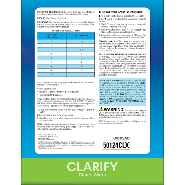 Clorox Pool&Spa 24-lb D.E. Pool Filter Aid