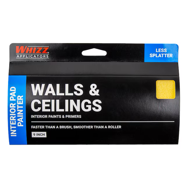 Almohadilla de pintura de repuesto para techos y paredes WHIZZ de 1 x 9 pulgadas