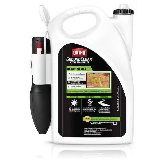 ORTHO GroundClear 1-Gallon Ready to Use Weed and Grass Killer