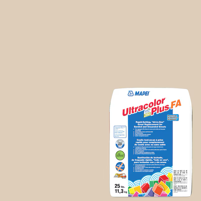 MAPEI Ultracolor Plus FA Light Almond #5049 All-in-one Grout (25-lb)