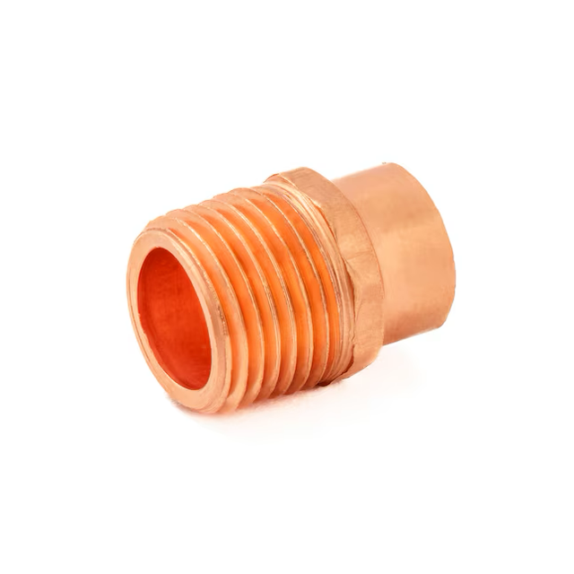 SABER SELECT 1/2-in SWT x 1/2-in MIP Copper Male Adapter