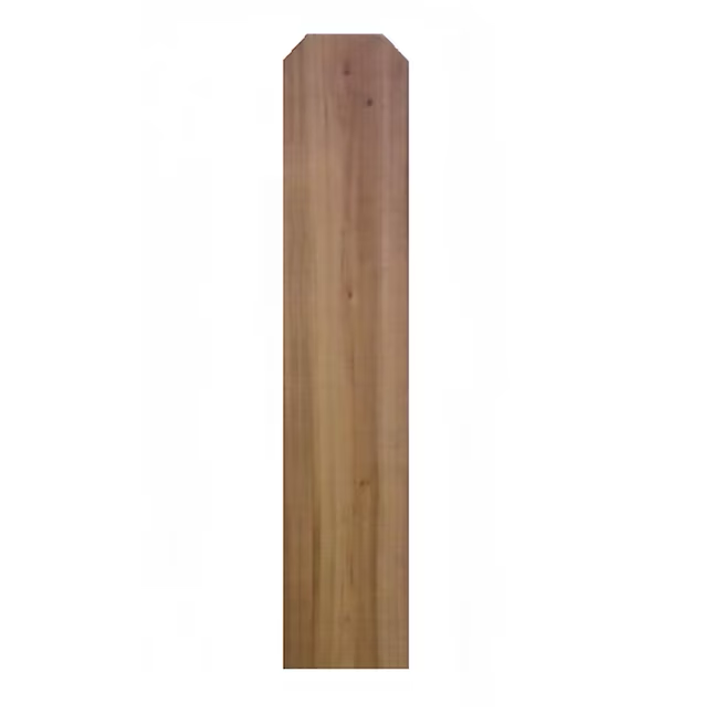 19/32-in x 5-1/2-in x 6-ft Cedar Dog Ear Fence Picket