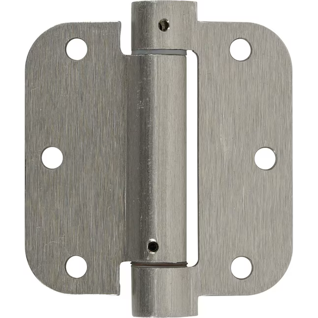 RELIABILT 3-1/2-in H x 5/8-in Radius Satin Nickel Mortise Interior Door Hinge