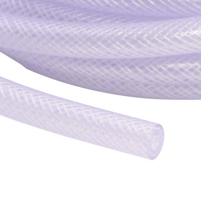 EZ-FLO 1/4-in ID x 20-ft Reinforced PVC Clear Reinforced Braided Vinyl Tubing