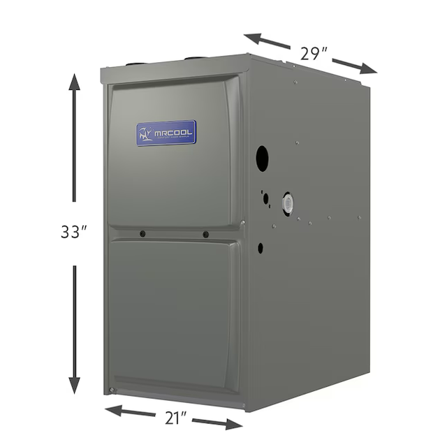 MRCOOL 132000-Max-BTU Input Natural Gas 96-Percentage Upflow/Horizontal 1-Stage Forced Air Furnace