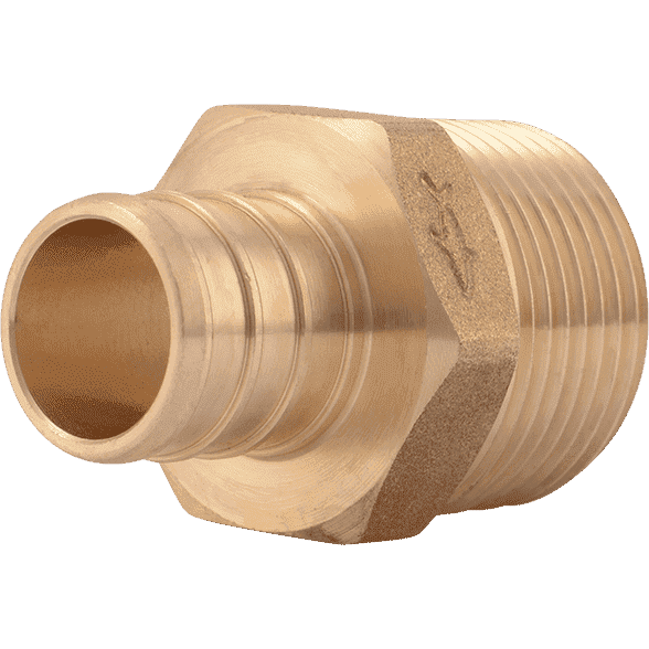 SharkBite 3/4 in. x 3/4 in. MNPT Brass Crimp Male Connector