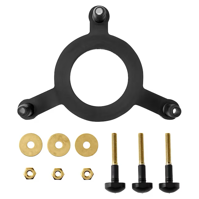 KOHLER Black Toilet Hardware Kit