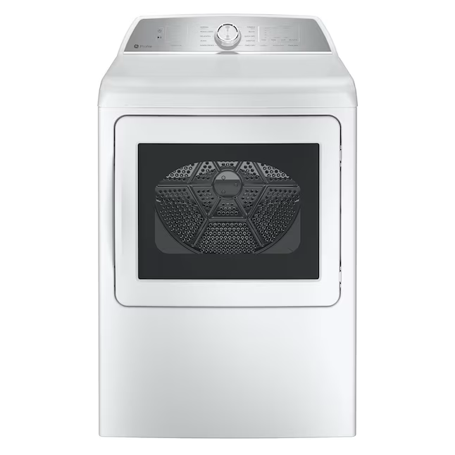 GE Profile 7.4-cu ft Smart Electric Dryer (White) ENERGY STAR