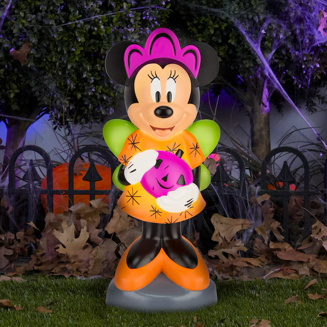 Disney 2-ft LED Minnie Mouse Fairy Costume Blow Mold