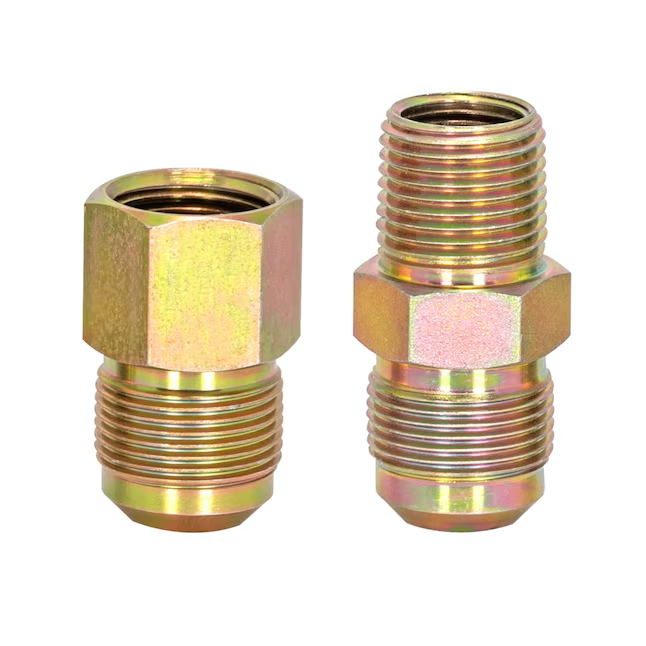 Eastman 1/2″ OD Yellow Epoxy Coated Stainless Steel Gas Connector (24" Length)