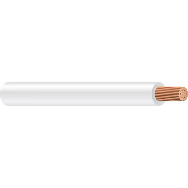 Cable primario Gpt blanco trenzado 14 AWG de 20 pies Southwire