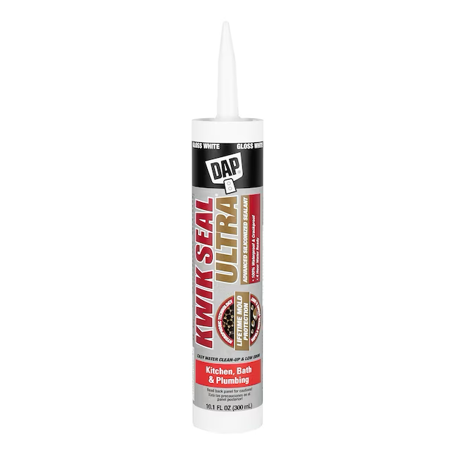 DAP Kwik Seal Ultra 10.1-oz White Latex Caulk