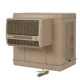 Essick Air 3300-CFM Enfriador evaporativo de ventana para exteriores de 2 velocidades para 900 pies cuadrados (motor incluido)