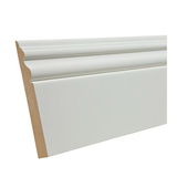 RELIABILT 9/16-in x 5-in x 8-ft Colonial Primed MDF 3022 Baseboard Moulding