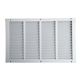 RELIABILT 20-in x 12-in Steel White Sidewall/Ceiling Grille