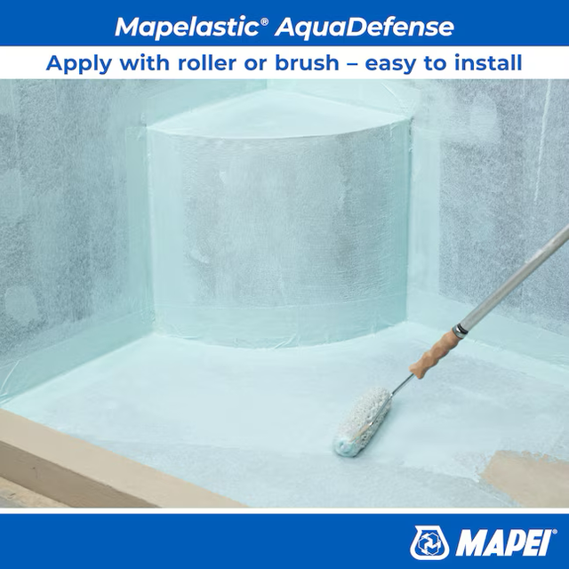 MAPEI Mapelastic Aquadefense 3.5-Gallon Liquid Indoor or Outdoor Waterproof Membrane