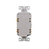 Eaton 20-Amp 125-volt Tamper Resistant GFCI Residential Decorator Outlet, Ivory