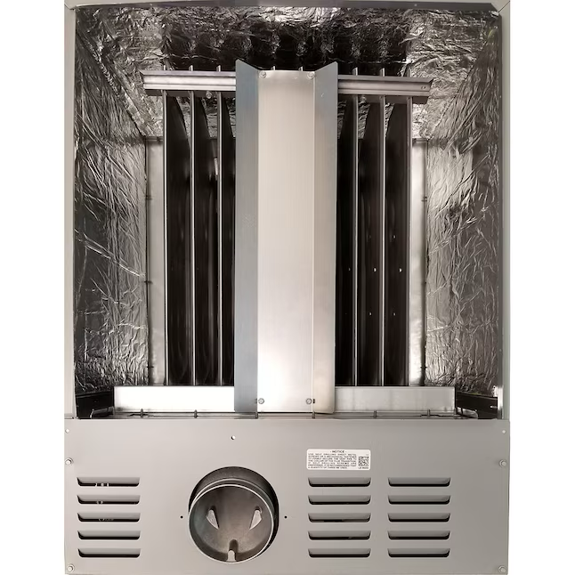 Horno de aire forzado de una etapa con flujo ascendente/horizontal del 80 por ciento y entrada máxima de 66 000 BTU de ROYALTON