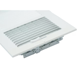 RELIABILT 12-in x 4-in 2-way Steel White Sidewall/Ceiling Register