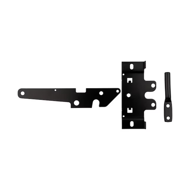 National Hardware 5-in Black Gate Latch