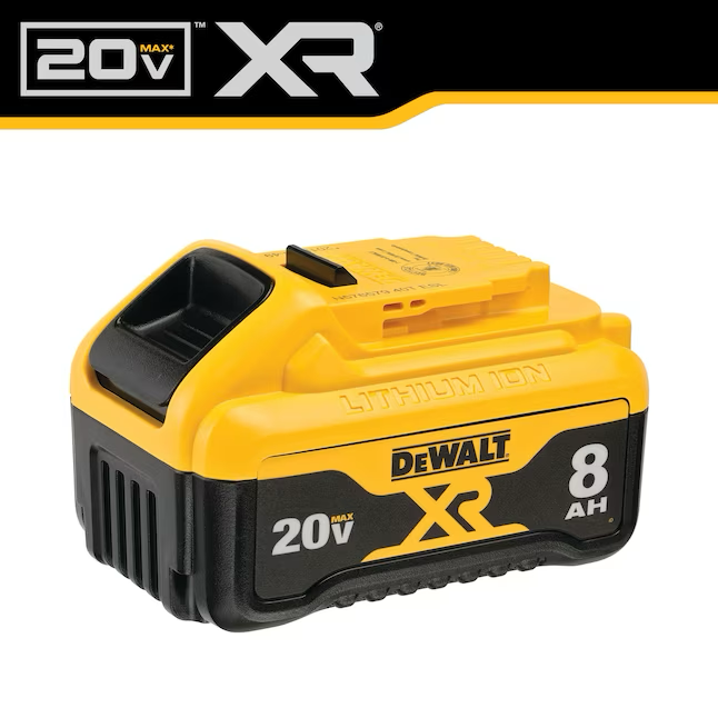 Batería de litio DEWALT XR de 20 V (8 Ah)