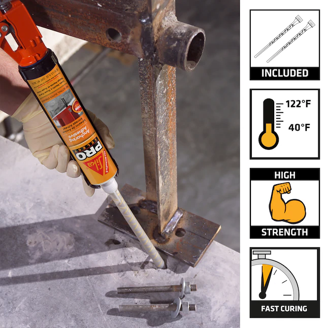 Adhesivo de anclaje Sika (10,1 onzas líquidas)