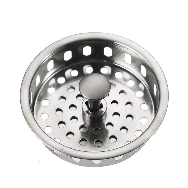 Project Source 3.5-in Stainless Steel Rust Resistant Strainer Basket