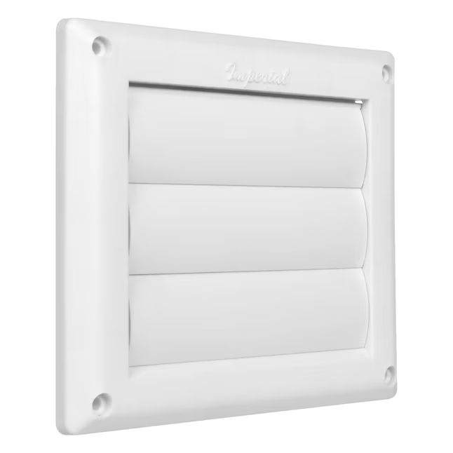 Tapa de ventilación IMPERIAL de 4 pulgadas LVRD blanca