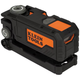 Klein Tools Red 35-ft Indoor/Outdoor Line Beam Line Generator Laser Level (Accessories Included)