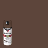 Rust-Oleum Stops Rust 5-in-1-Pack Satin Dark Brown Spray Paint (NET WT. 12-oz)