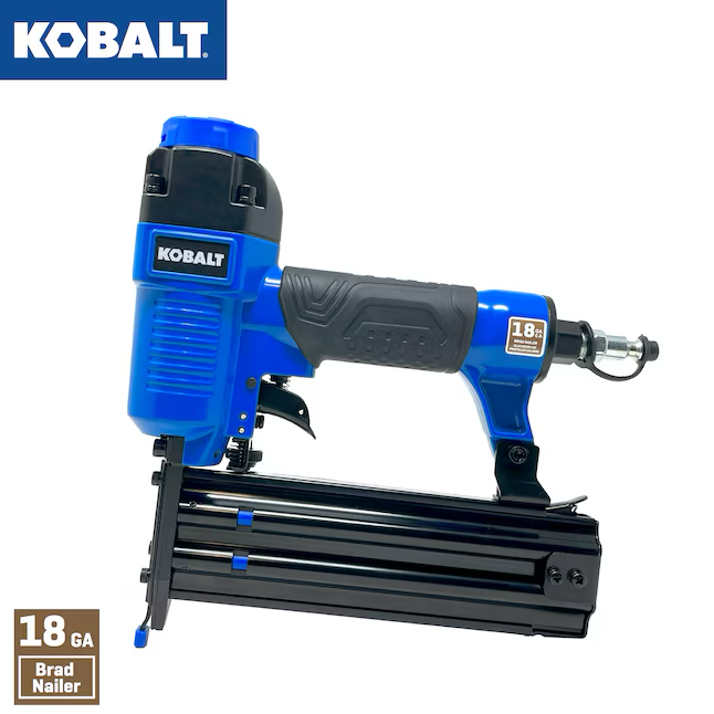 Compresor de aire portátil eléctrico tipo panqueque Kobalt de 6 galones y 150 PSI con accesorios