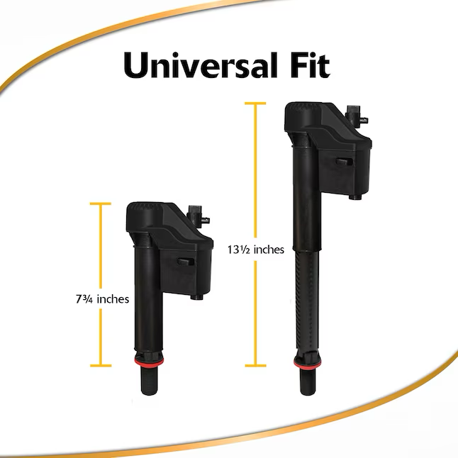 Válvula de llenado de inodoro ajustable universal Korky 2X 2 pulgadas