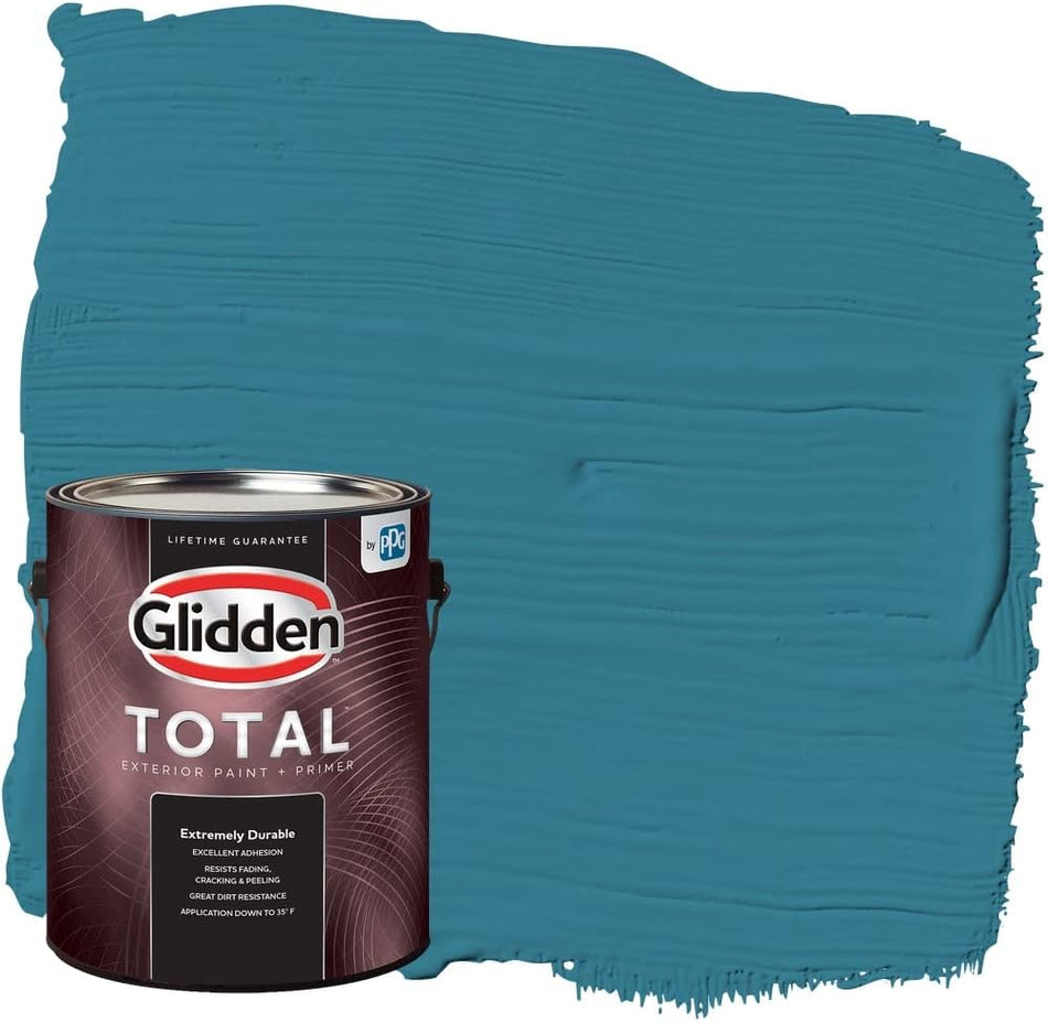 Glidden Total Exterior Paint &amp; Primer semibrillante, Adventure