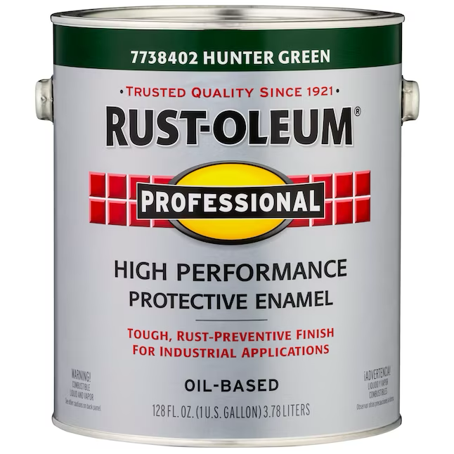 Rust-Oleum Professional Gloss Green Enamel Oil-based Interior/Exterior Paint (1-Gallon)