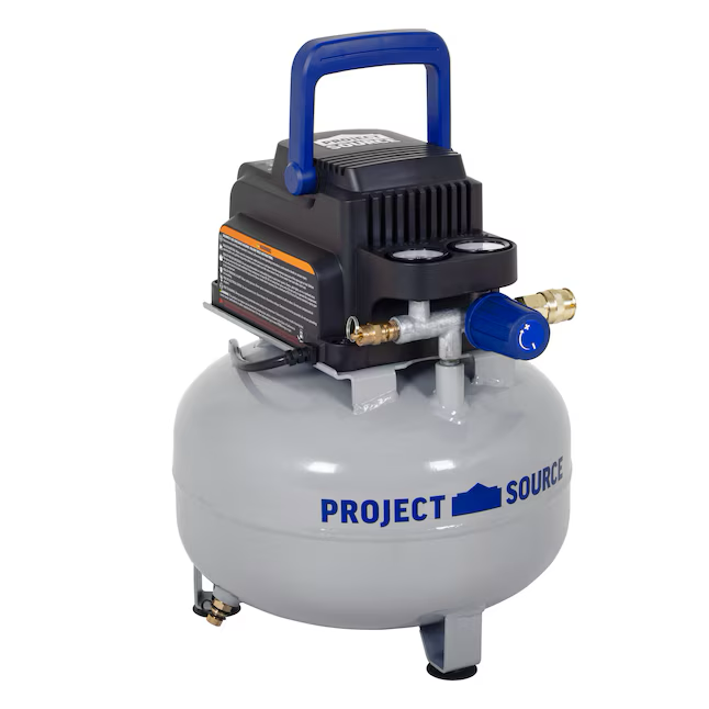 Project Source 3-Gallons Portable Electric 110 PSI Pancake Air Compressor