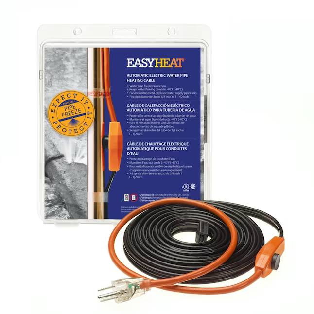 EasyHeat AHB 12-ft 84-Watt Rohr-Heizkabel