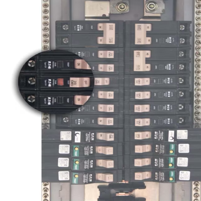 Eaton Type CH 20-Amp 1-Pole Standard Trip Circuit Breaker