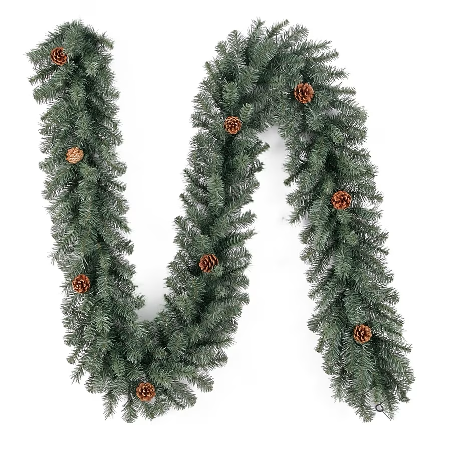 Holiday Living Indoor/Outdoor 9-ft Monroe Pine Artificial Garland