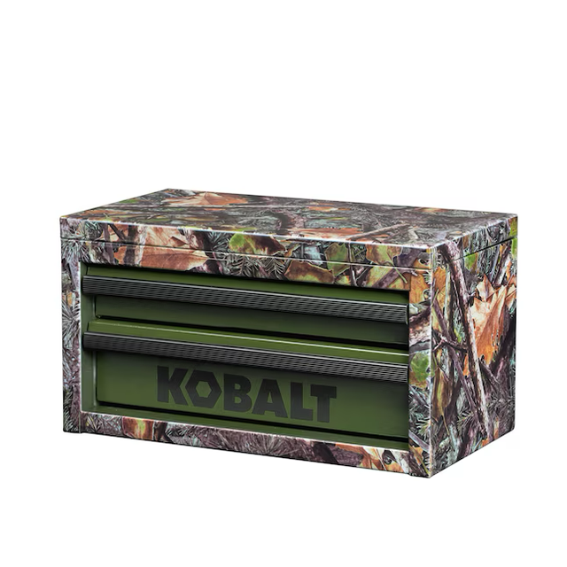 Kobalt Mini 10.83-in 2-Drawer Steel Tool Box