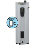 A.O. Smith A. O. Smith Signature 500 Series 40-Gallon Tall Icomm Smart Connectivity 12-year 5500-watt Double Element Electric Water Heater