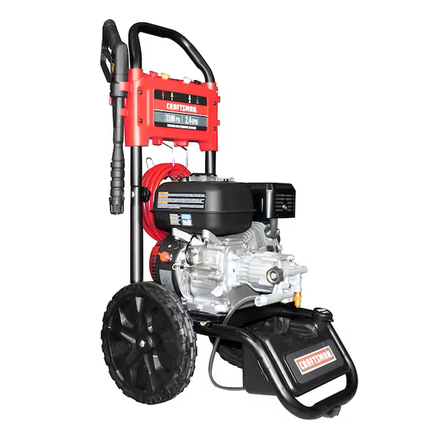 CRAFTSMAN 3100 PSI at 2.4-GPM 3100 PSI 2.4-Gallons Cold Water Gas